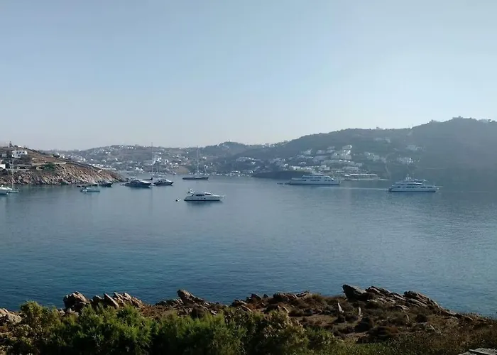 Beautiful House With Stunning Views In Costa Ilios 펜션 Mykonos Town