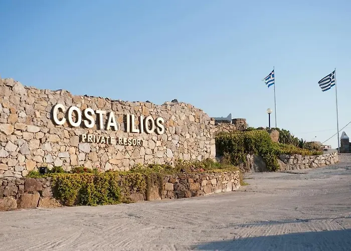 Beautiful House With Stunning Views In Costa Ilios Casa de Férias Mykonos Town