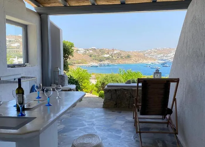 Beautiful House With Stunning Views In Costa Ilios * Mykonos Town
